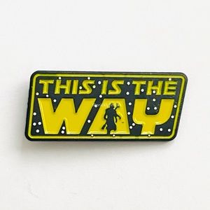 8/$40 Mandalorian This Is The Way Enamel Pin
